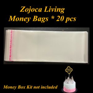 Money Pulling Sleeves For Money Pulling Cake Box - 20 pcs